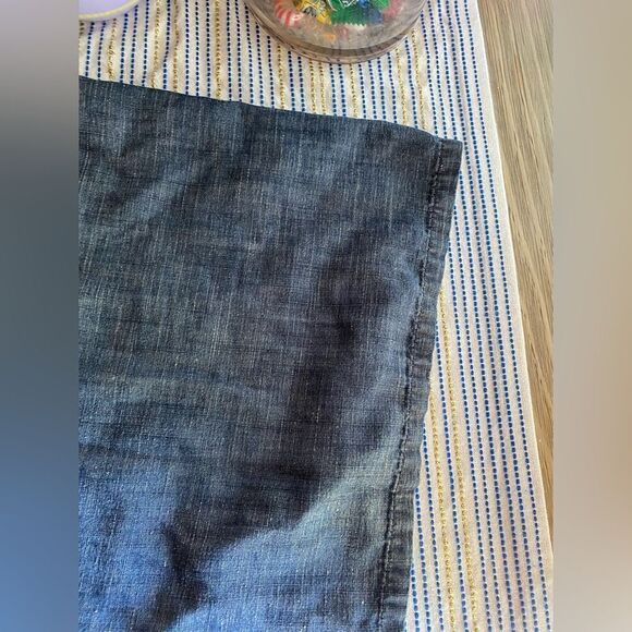 J. Jill Dress Sleeveless Blue XS Pockets Buttons Mini Knee Length Spring Summer - Picture 8 of 11